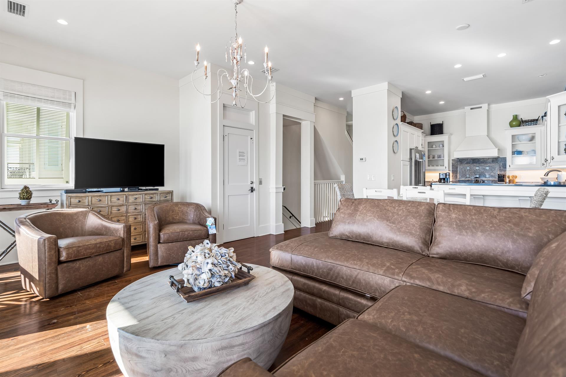 2nd Floor Living Room, Dining Table and Kitchen