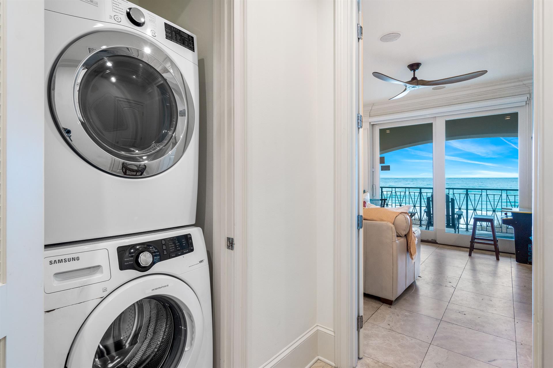 1st Floor Hallway with Private WasherDryer