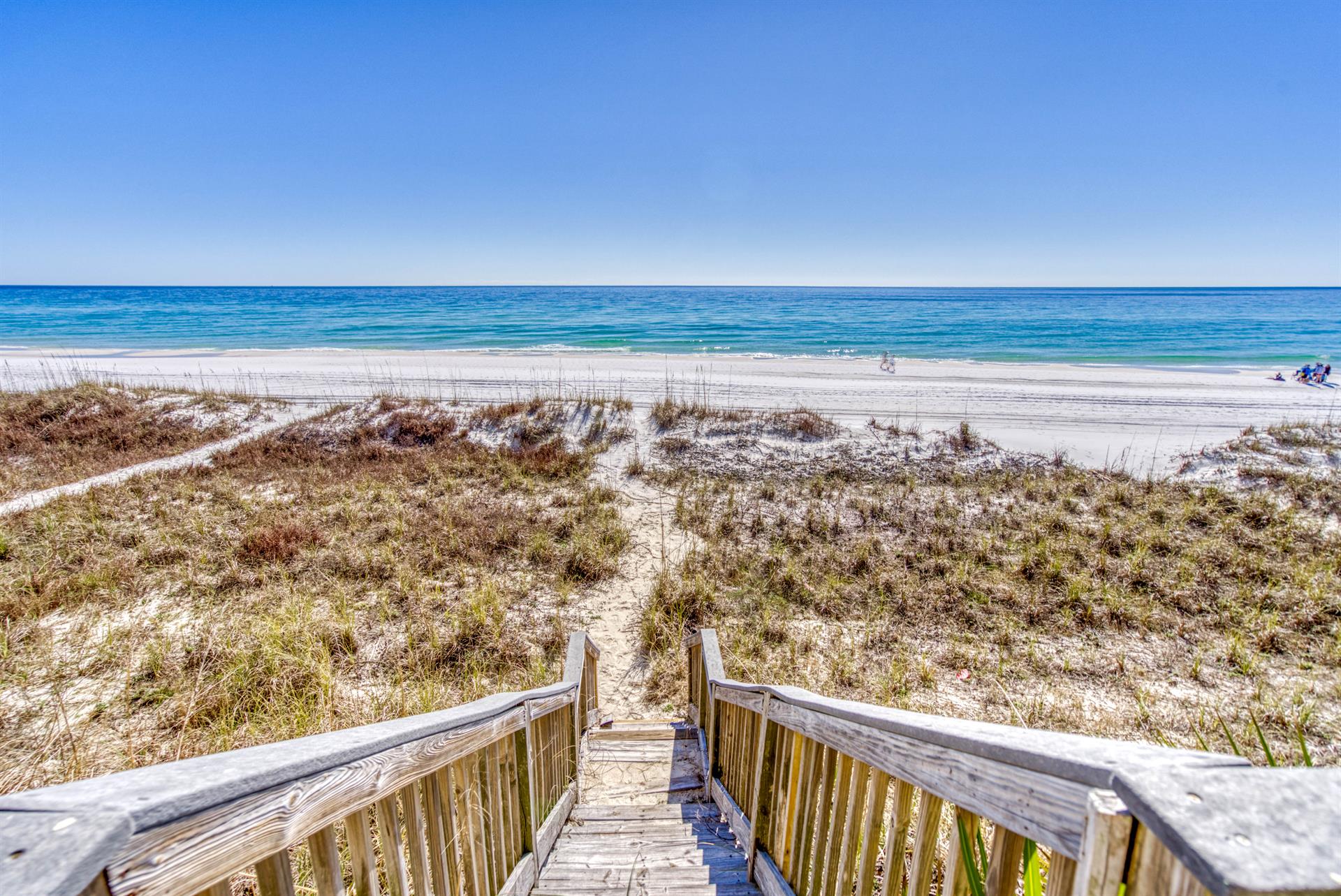 Your direct access from The Brookie to Frangista Beach.