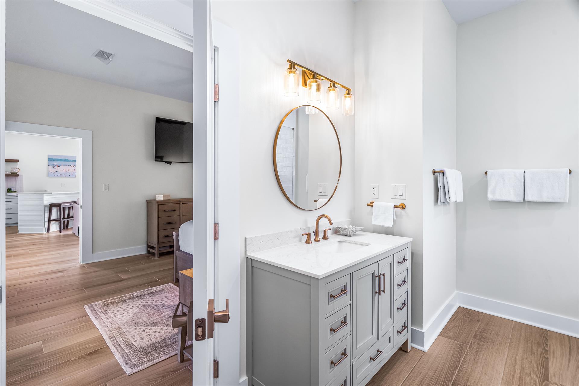 King Bedroom with Private Bath