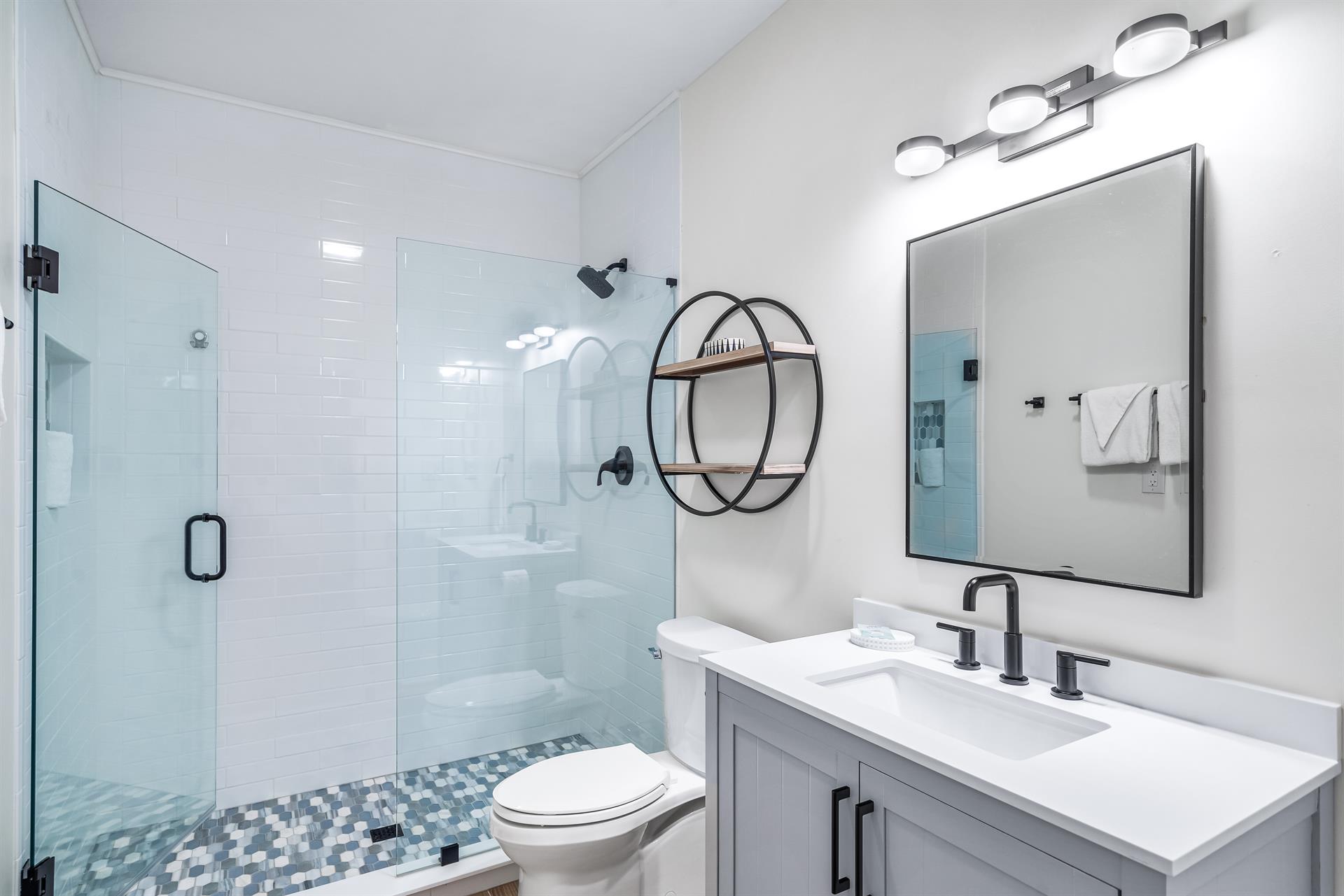 Private Bathroom with Walk In Shower