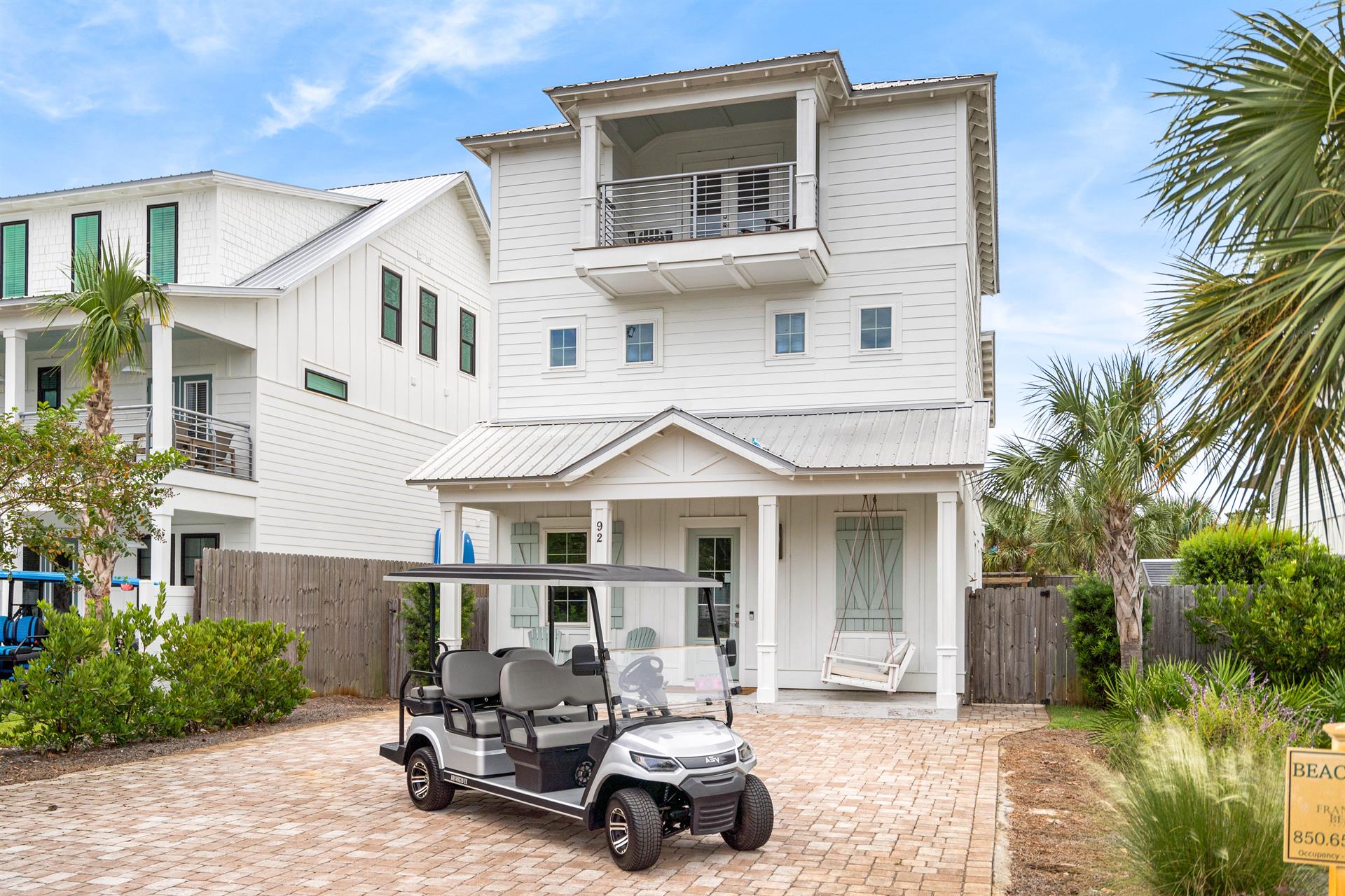 6 Seater Golf Cart Included