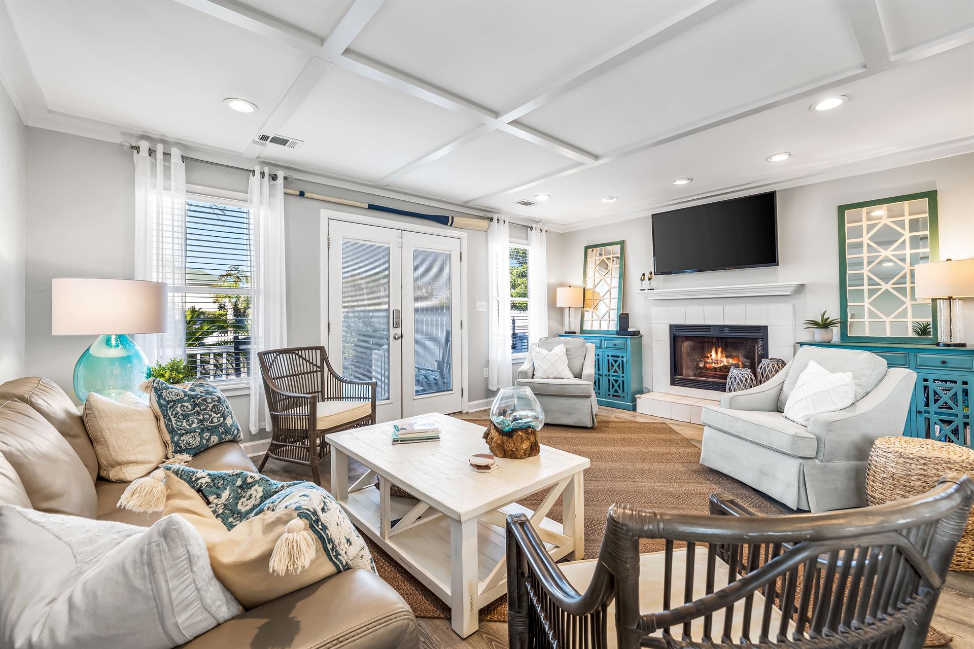 Open Living Room with Plenty of Seating