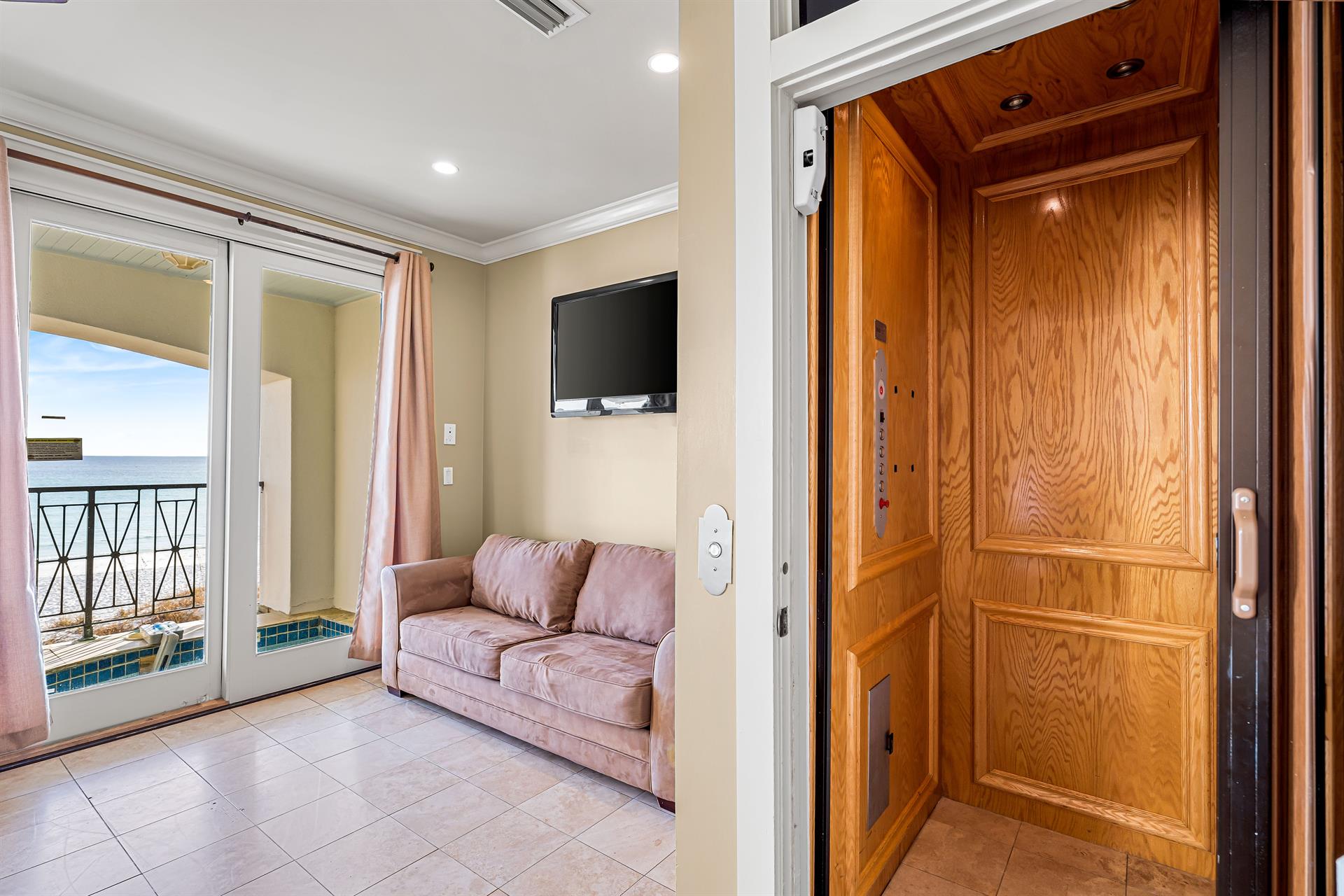 Residential Elevator Accesses All 3 Floors