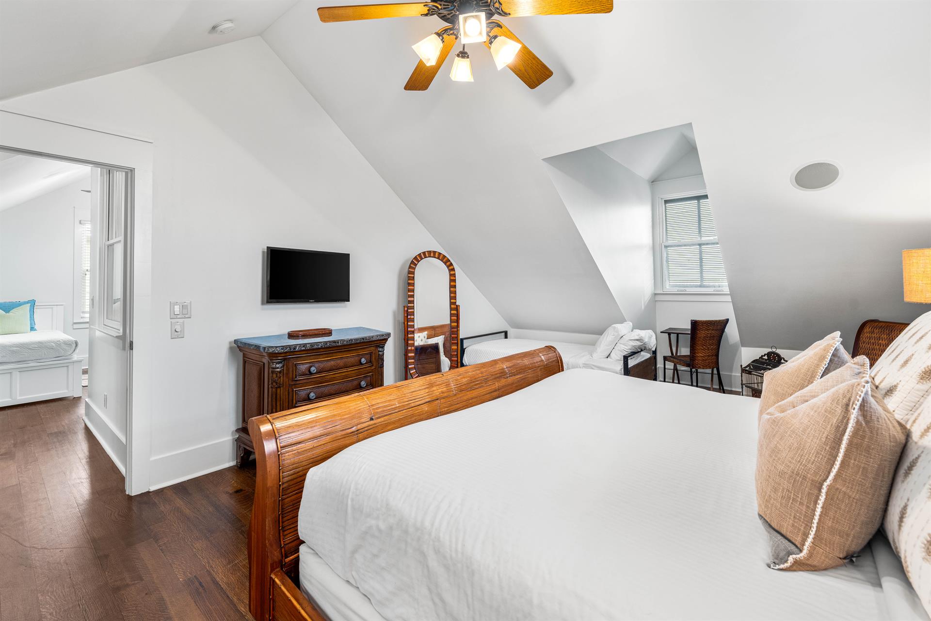 3rd Floor Bedroom with King Bed, Twin Bed with a  Twin Trundle  Full Bathroom