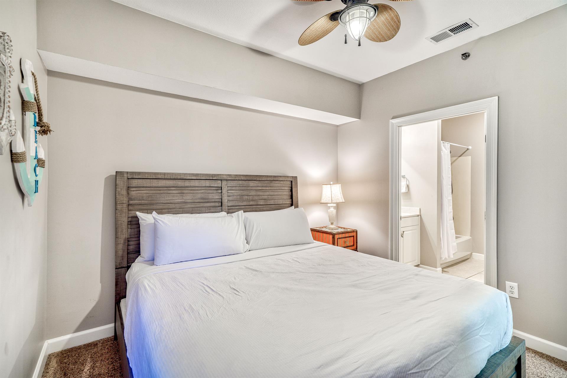 King Bedroom with Private Bath