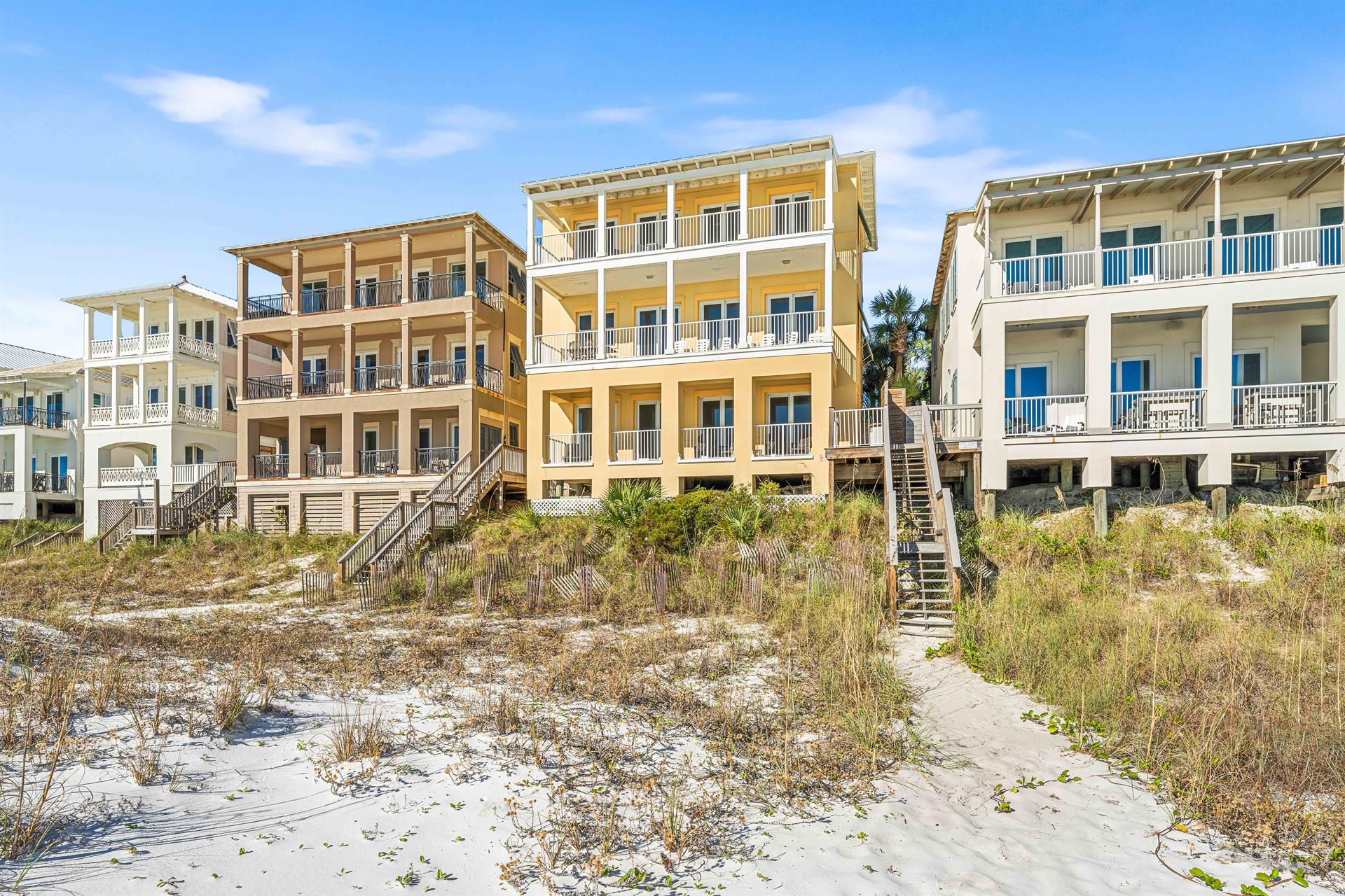 Literally steps away from white sand, because who needs a long walk when paradise is right at your doorstep