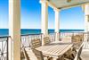 Outdoor, Beachfront Dining on the 2nd Floor Covered Patio