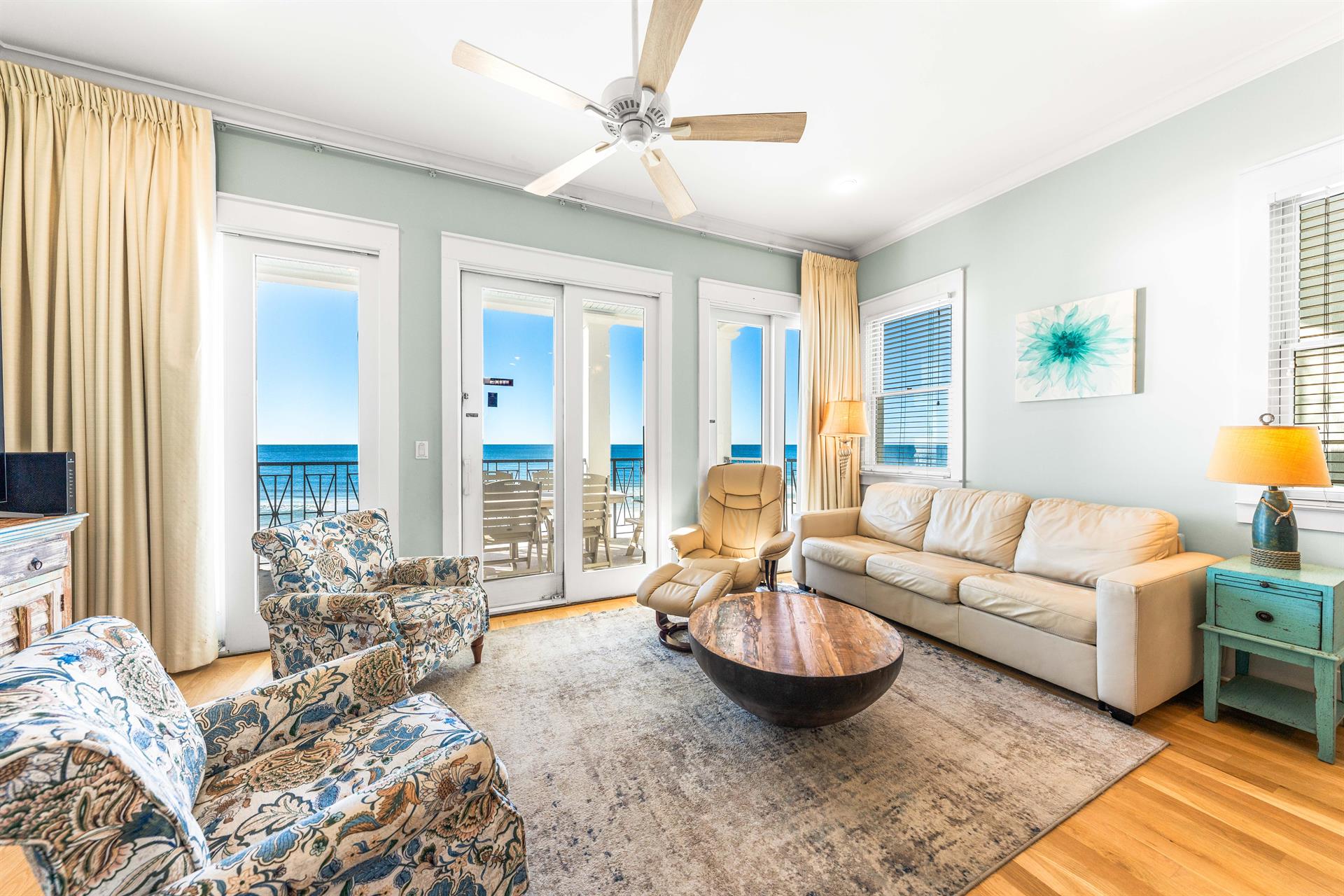 Second Floor Living with GULF VIEWS