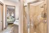 Walkin shower in the queen bedroom en suite.