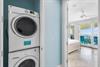 First Floor Full Size Washer and Dryer with Plenty of Laundry Supplies