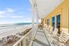 2nd floor beachfront balcony