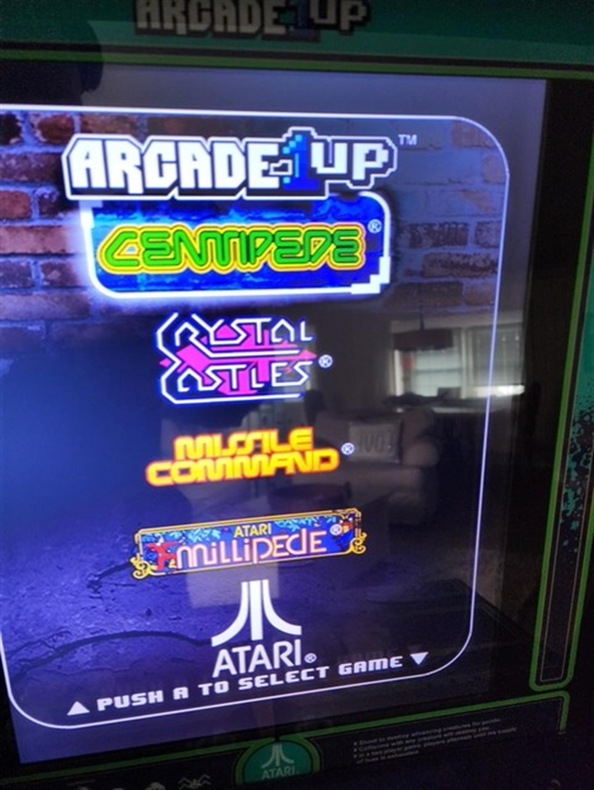 The kids will enjoy this 4 game Pac Man Arcade in the living area.