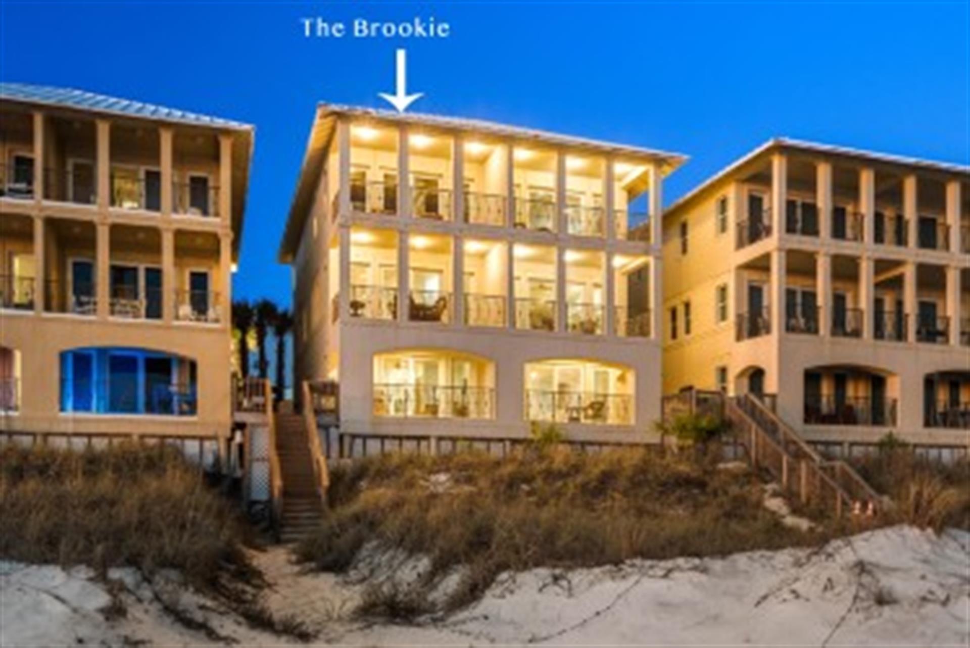 THE BROOKIE  A townhome located directly on Frangista Beach.