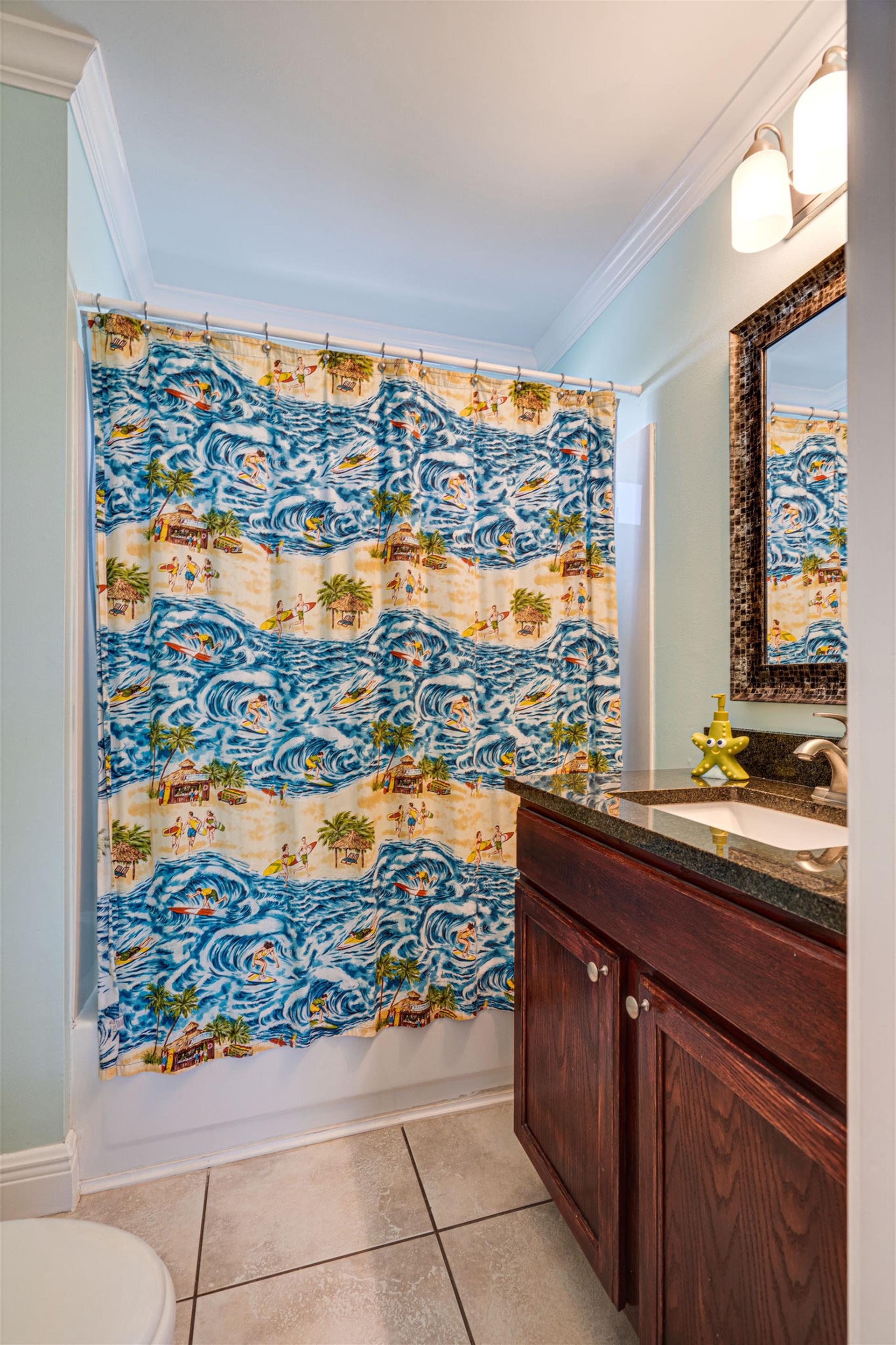 TubShower combination for bunk bedroom