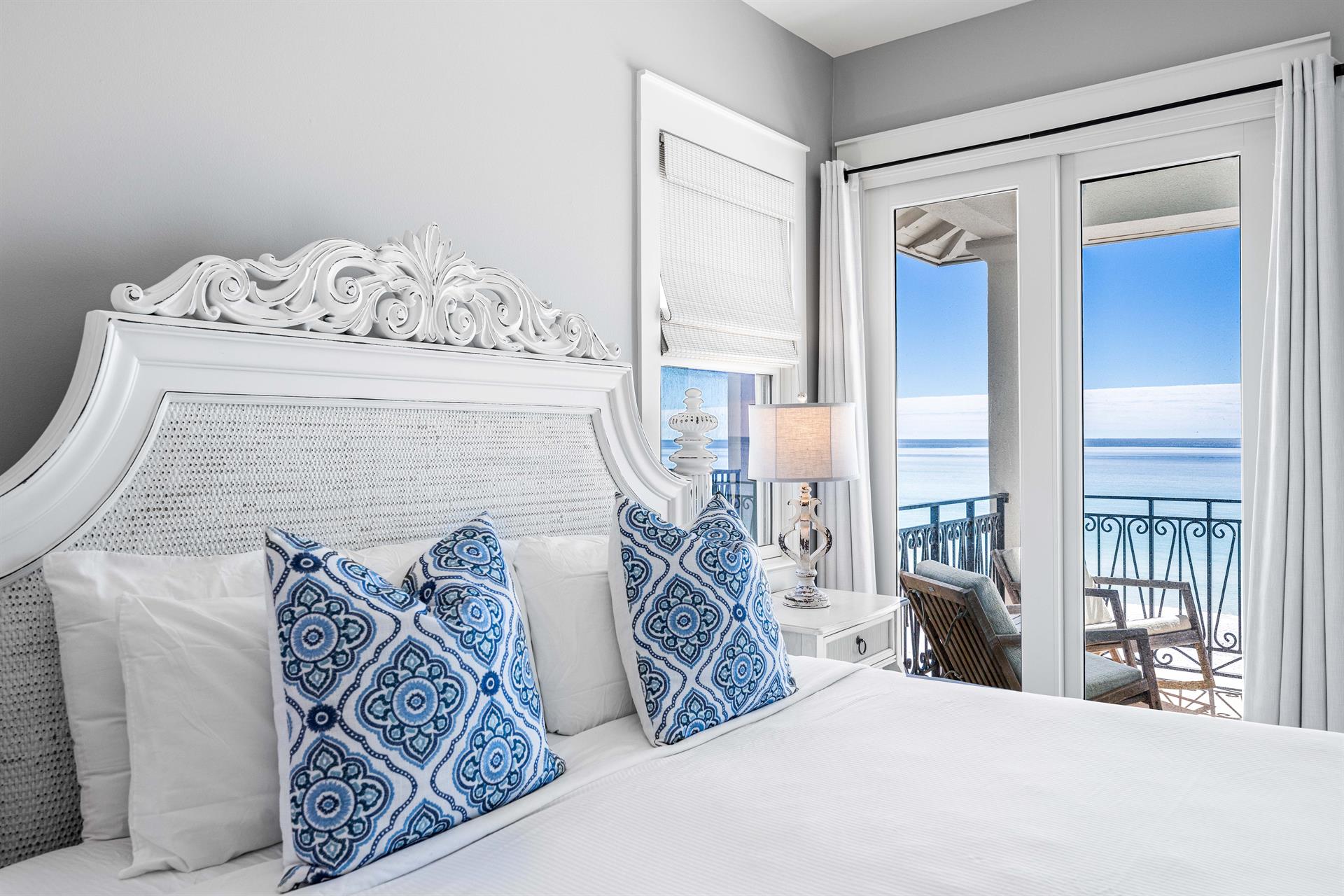 3rd Floor Primary Bedroom, Elevator, Private Bathroom and Balcony