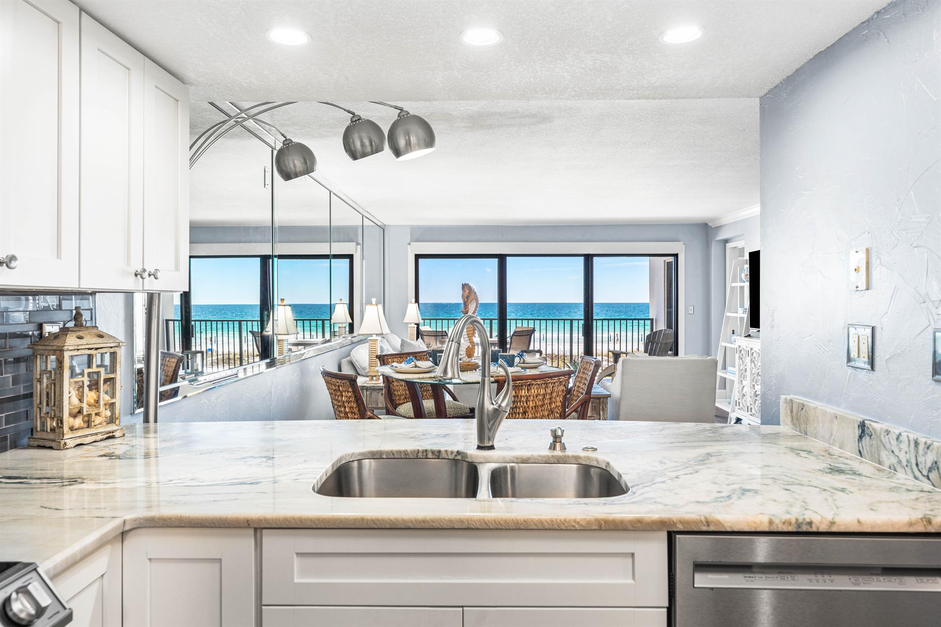 Gulf Views from the Kitchen