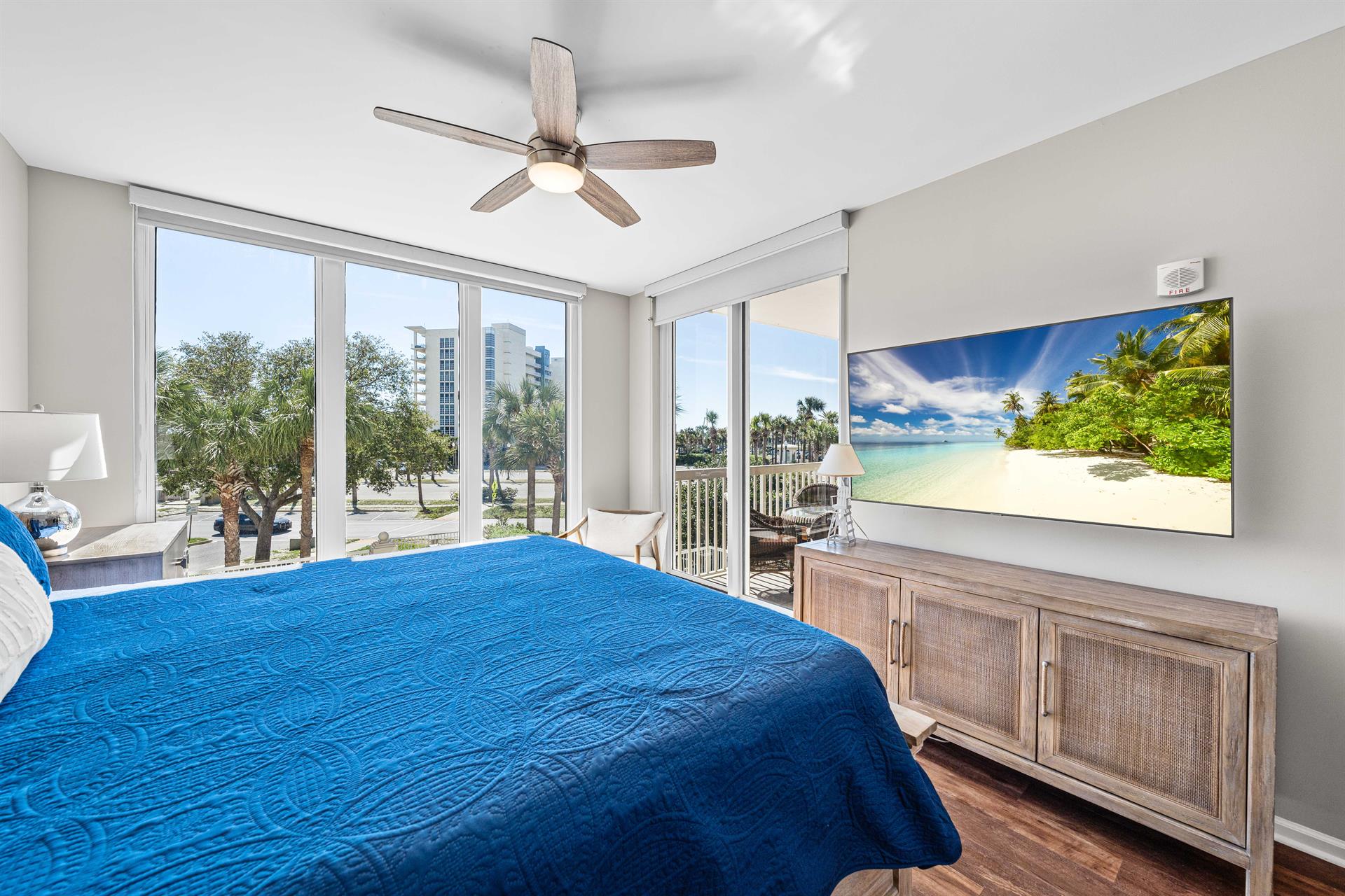 Primary King Bedroom with Private Bathroom