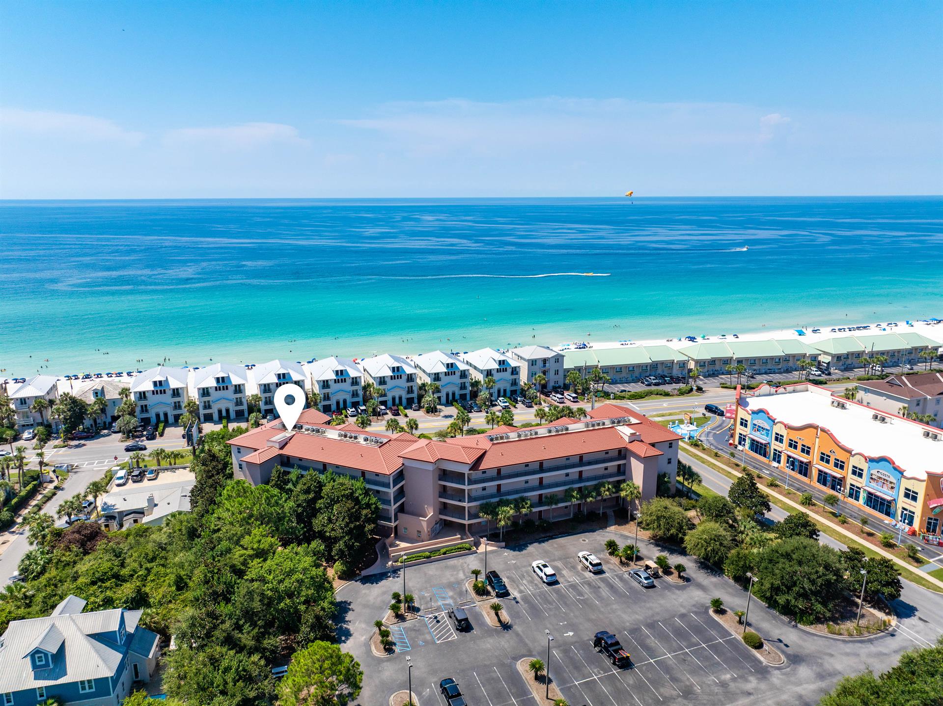 Emerald Waters Building with Plenty of Parking