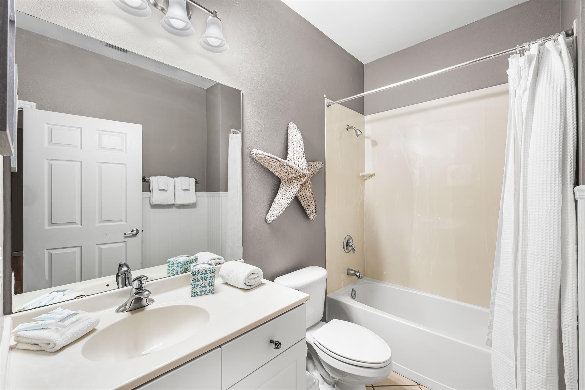 Full Bathroom with ShowerTub Combo