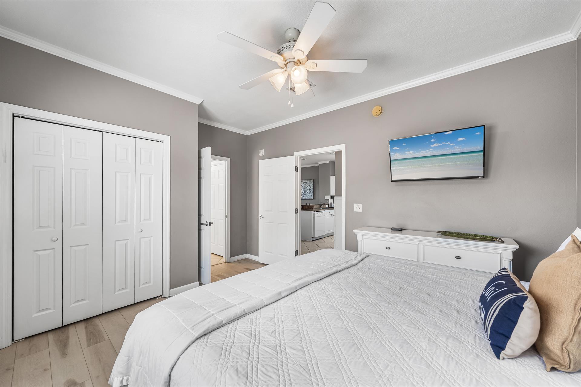 King Bedroom with Private Bathroom