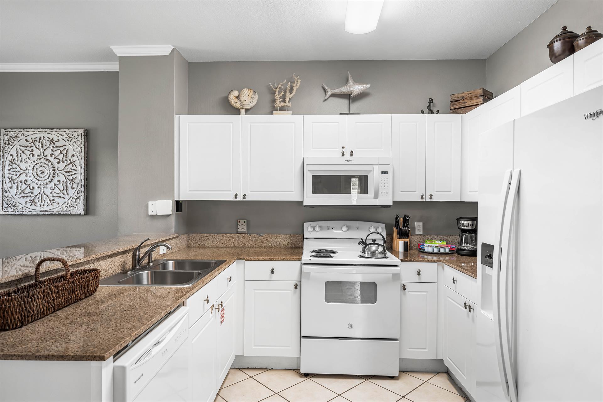 Fully Stocked Kitchen
