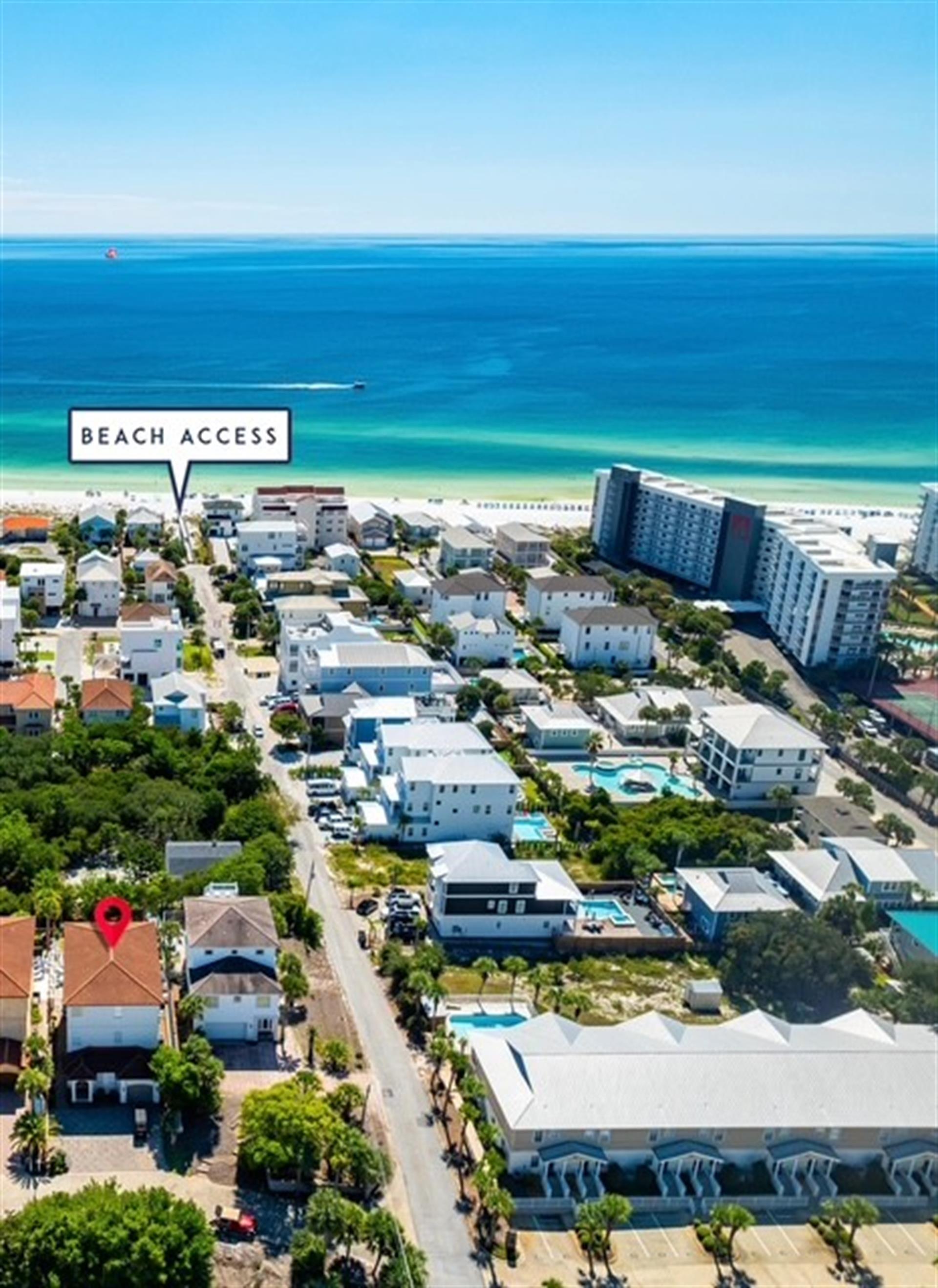 Short Walk to the Community Beach Access