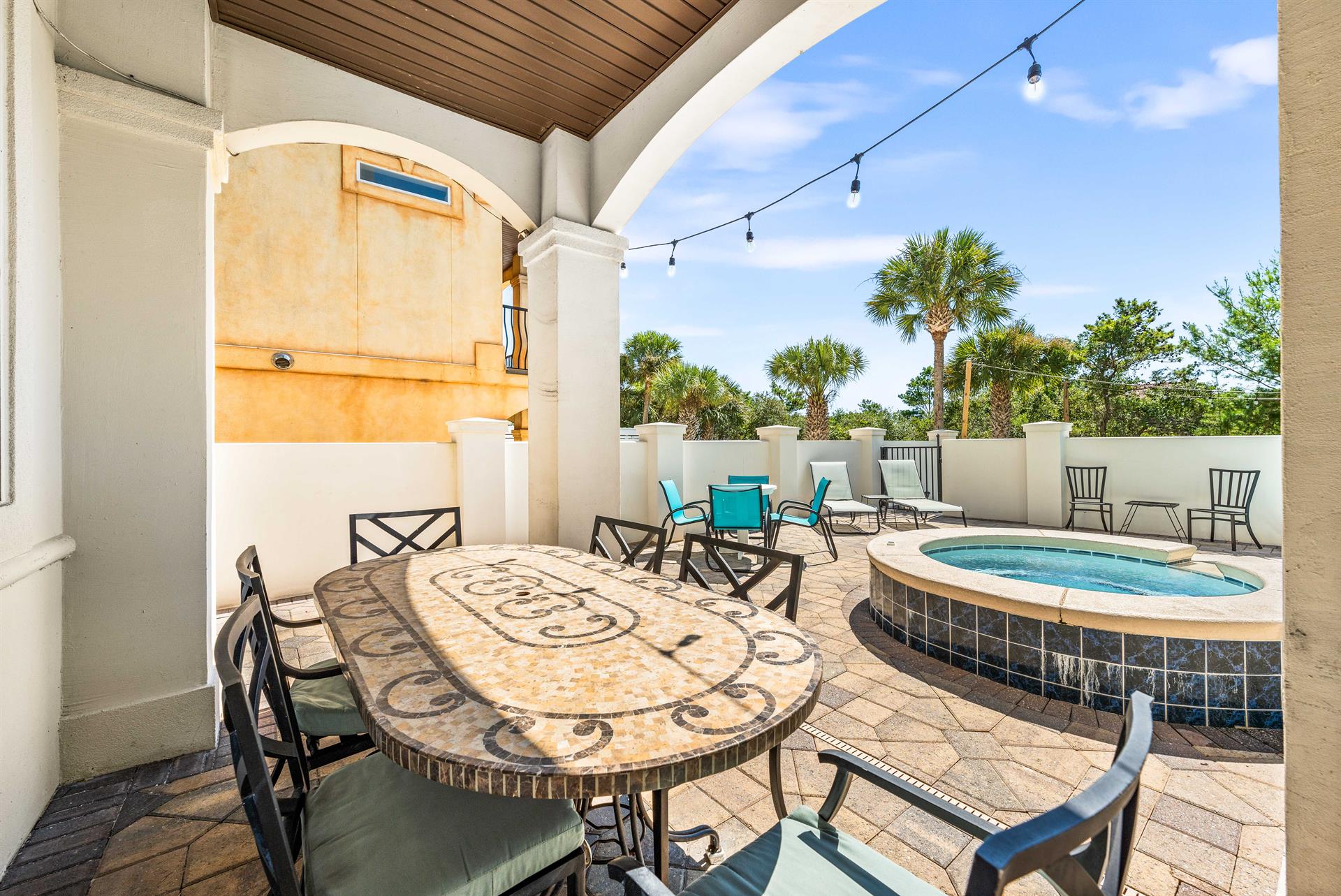 Private Deck Area with Pool, Spa and Plenty of Seating