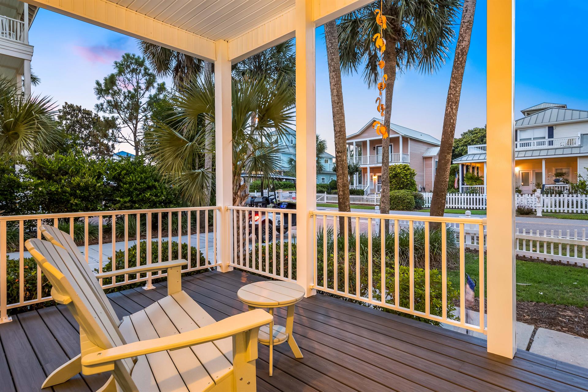 Spend Evenings on the Front Porch after a Day at the Beach