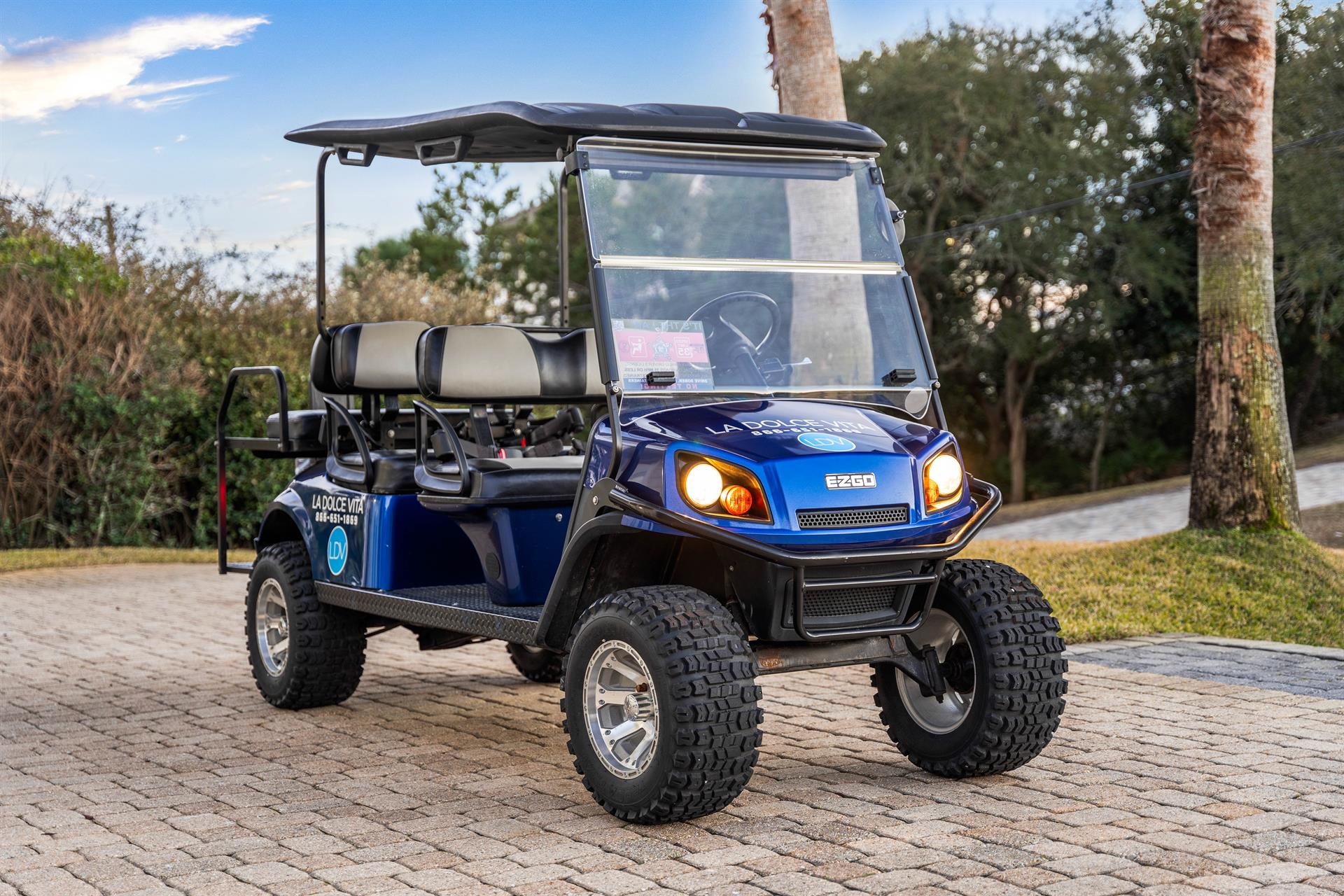FREE SIX Seater Golf Cart March through October Included with your stay.