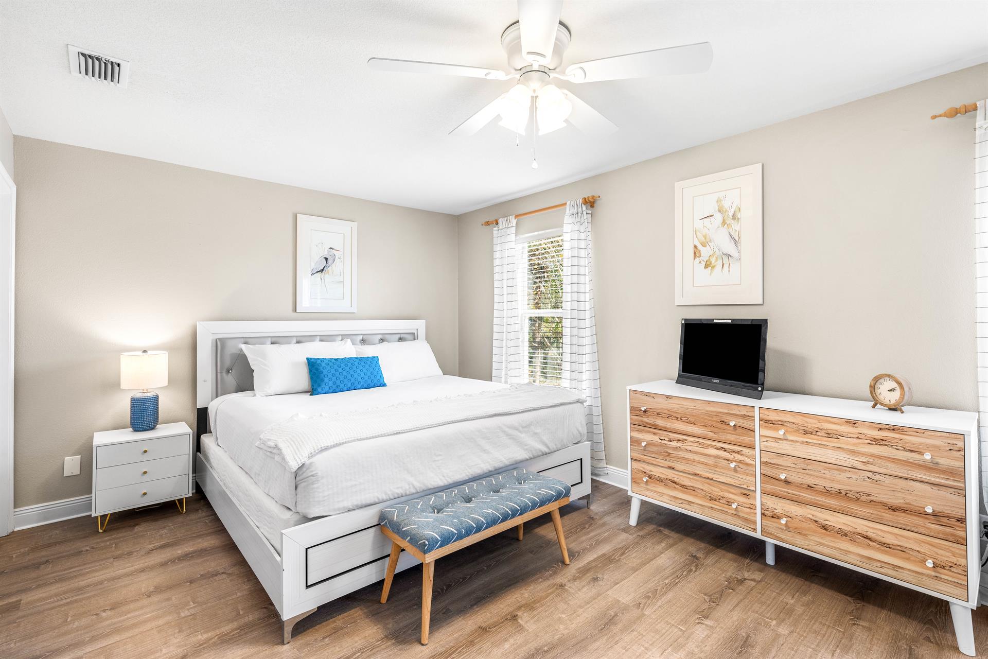 2nd Floor King Bedroom with Double Twin Trundle Bed and Private Bath