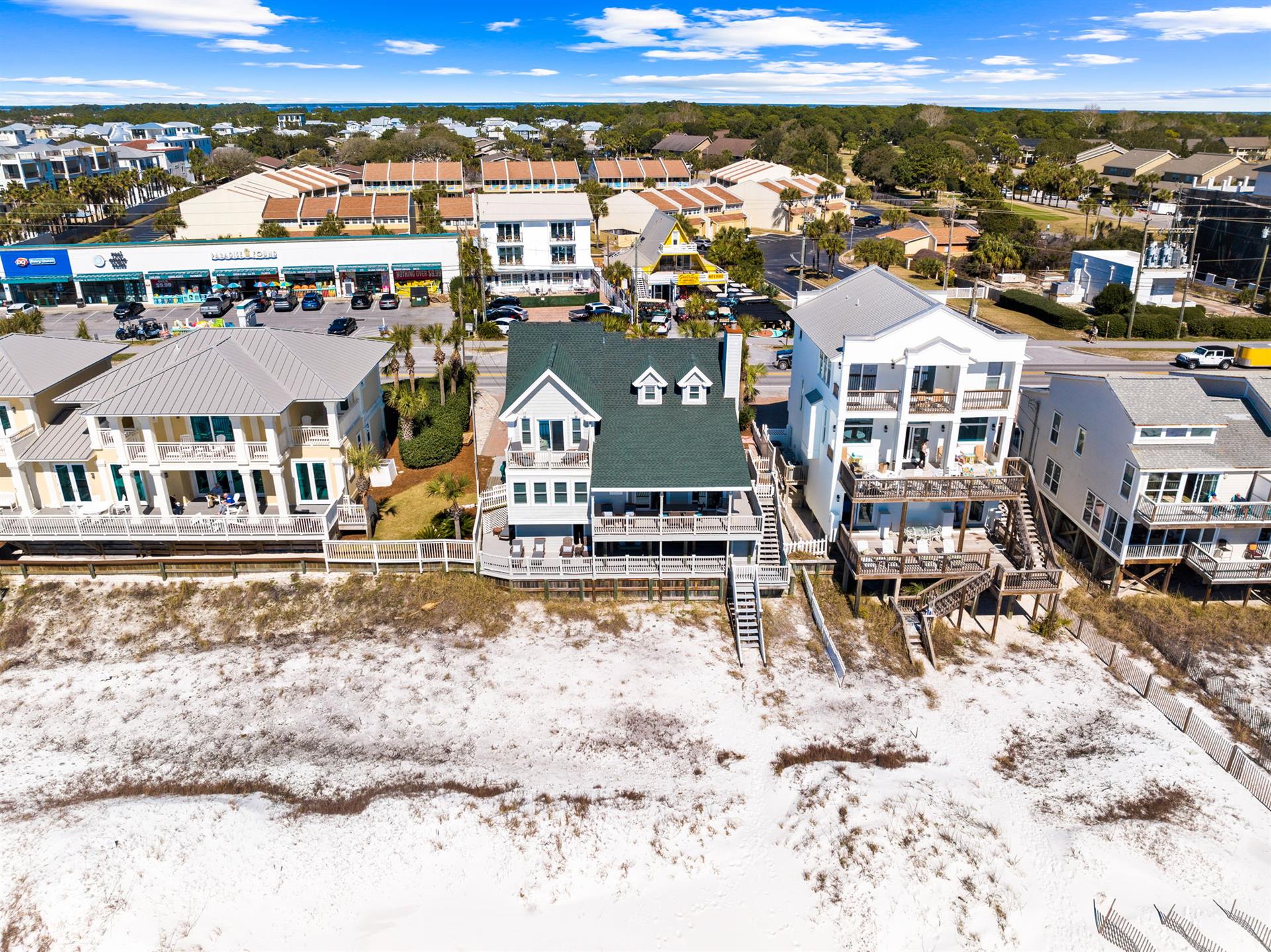 Directly on the Beach