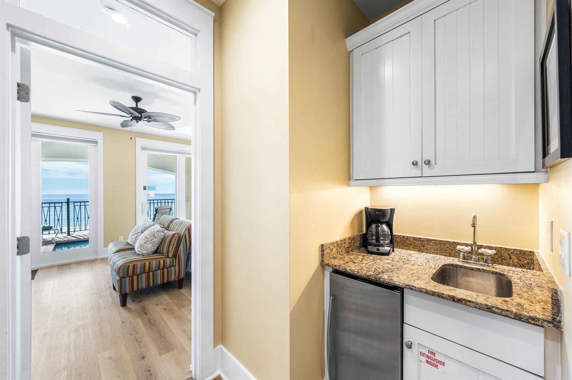 First Floor Coffee and Beverage Bar.