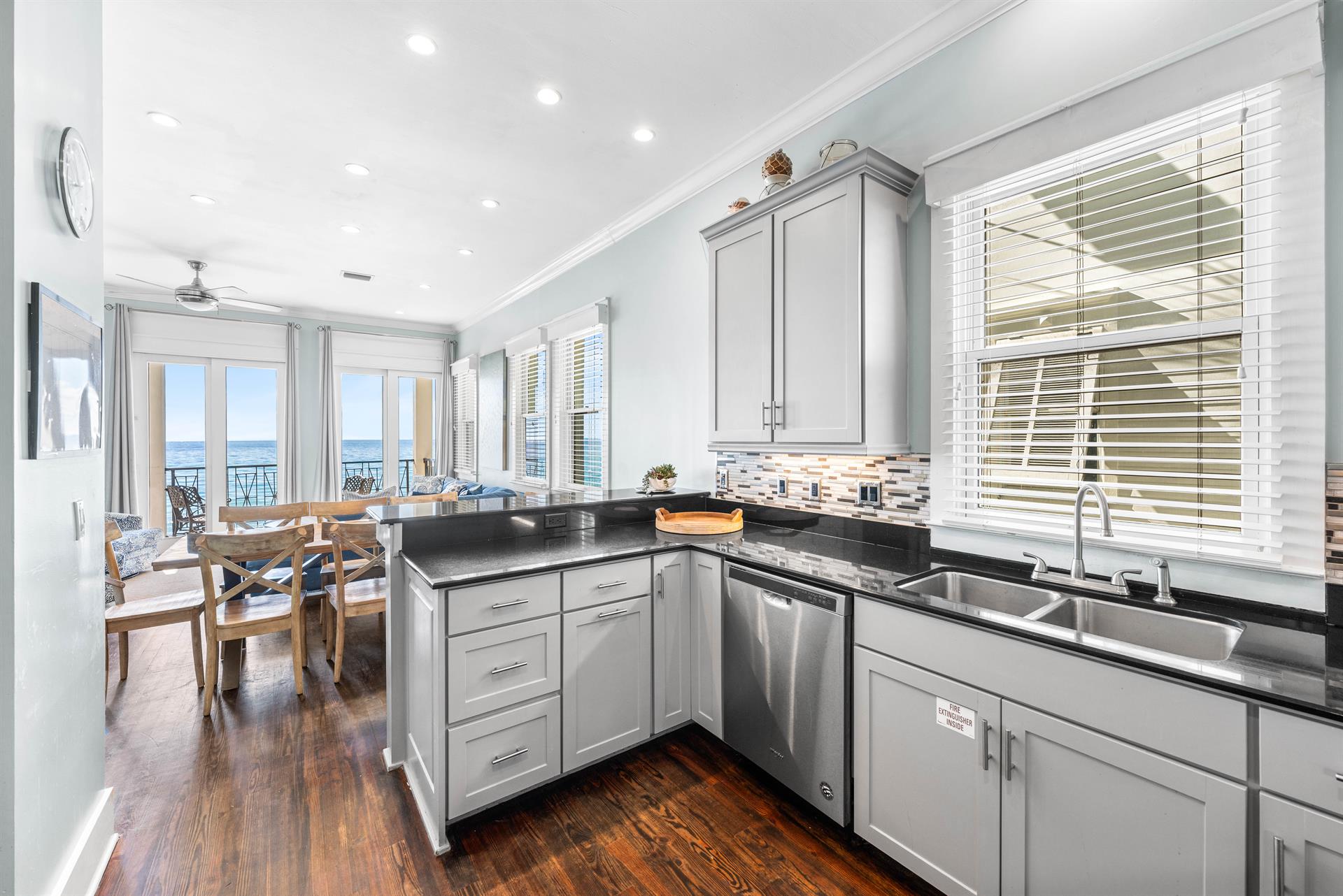 Gulf Views From the kitchen