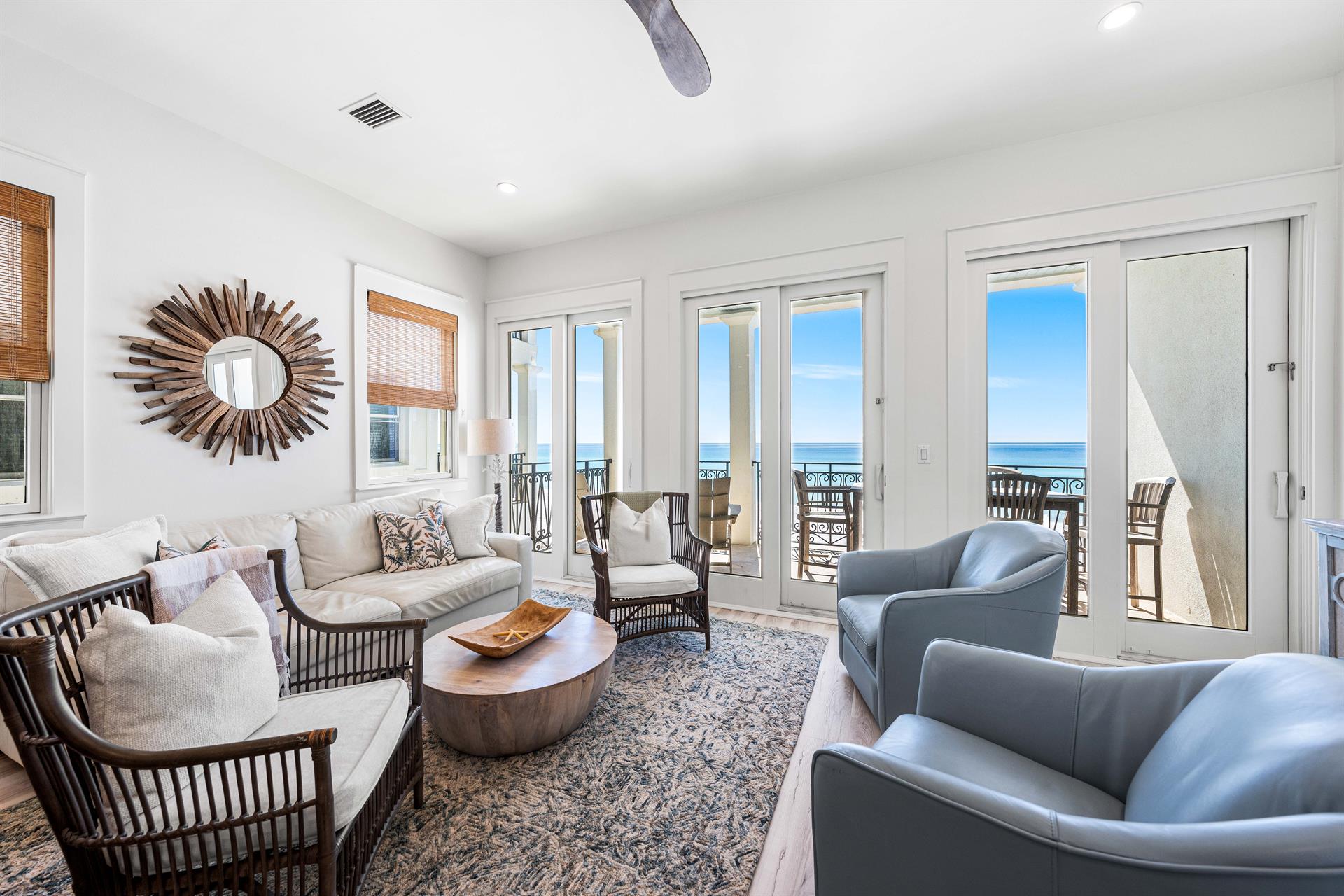 2nd Floor Living Room with Amazing Gulf Views