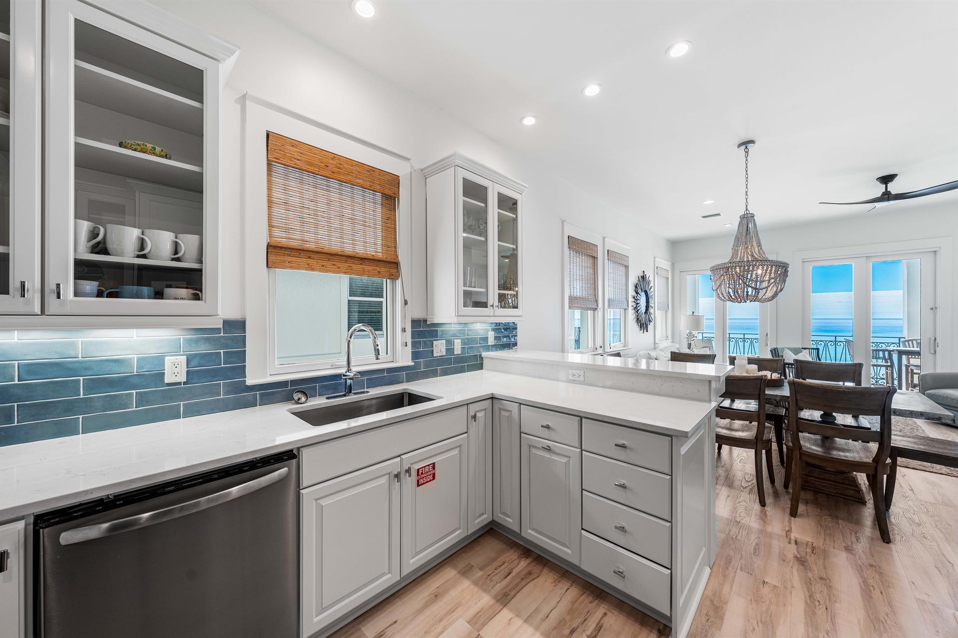 Gulf Views from the Kitchen