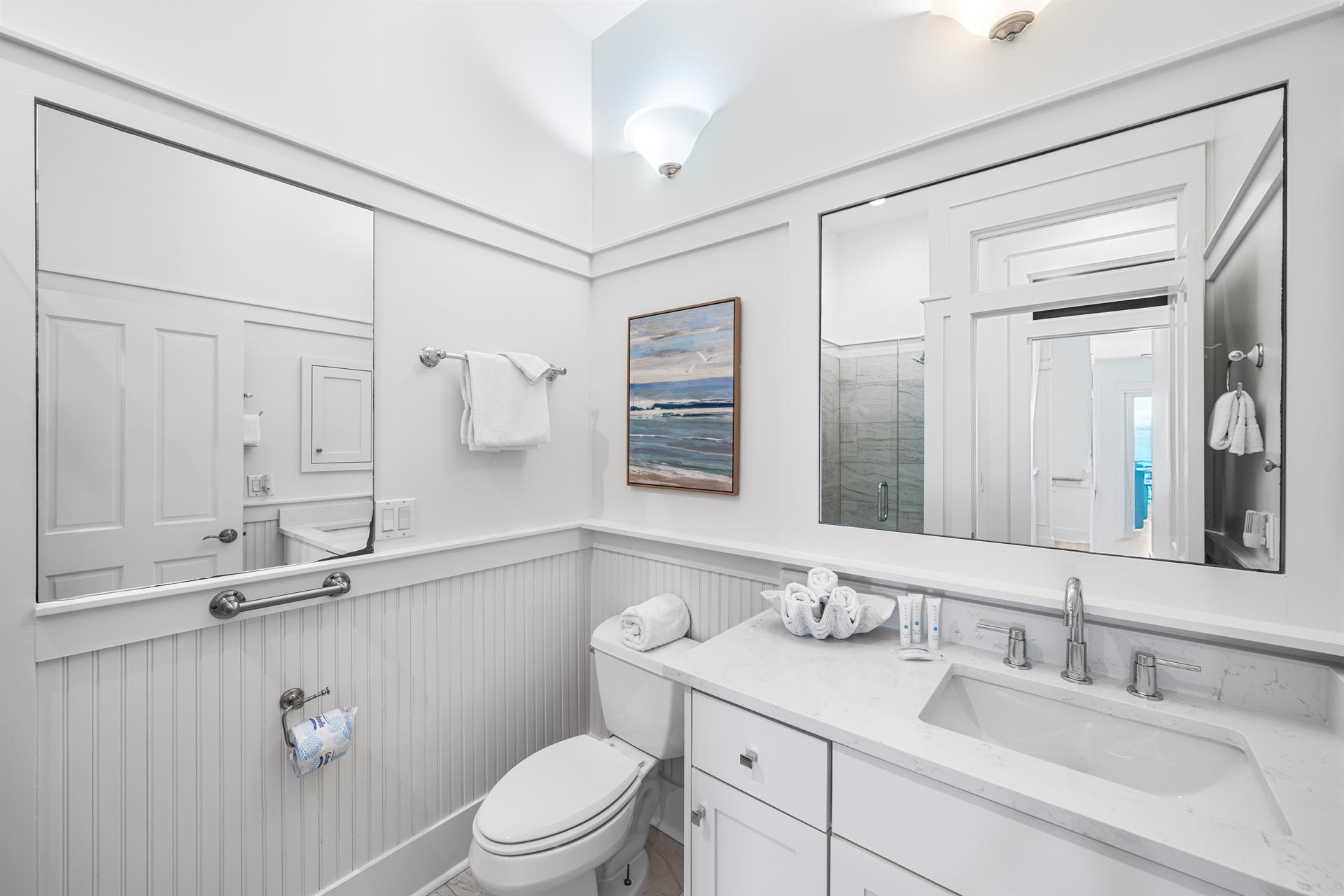 2nd Floor Full Bathroom with Walk In Shower