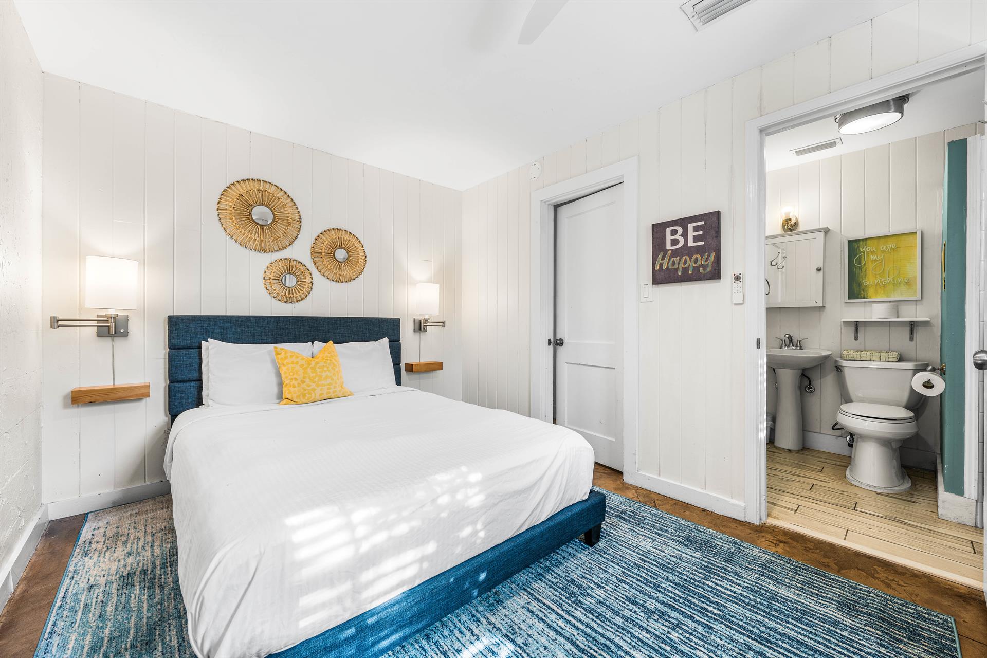 Queen Bedroom with Direct Full Bath Access