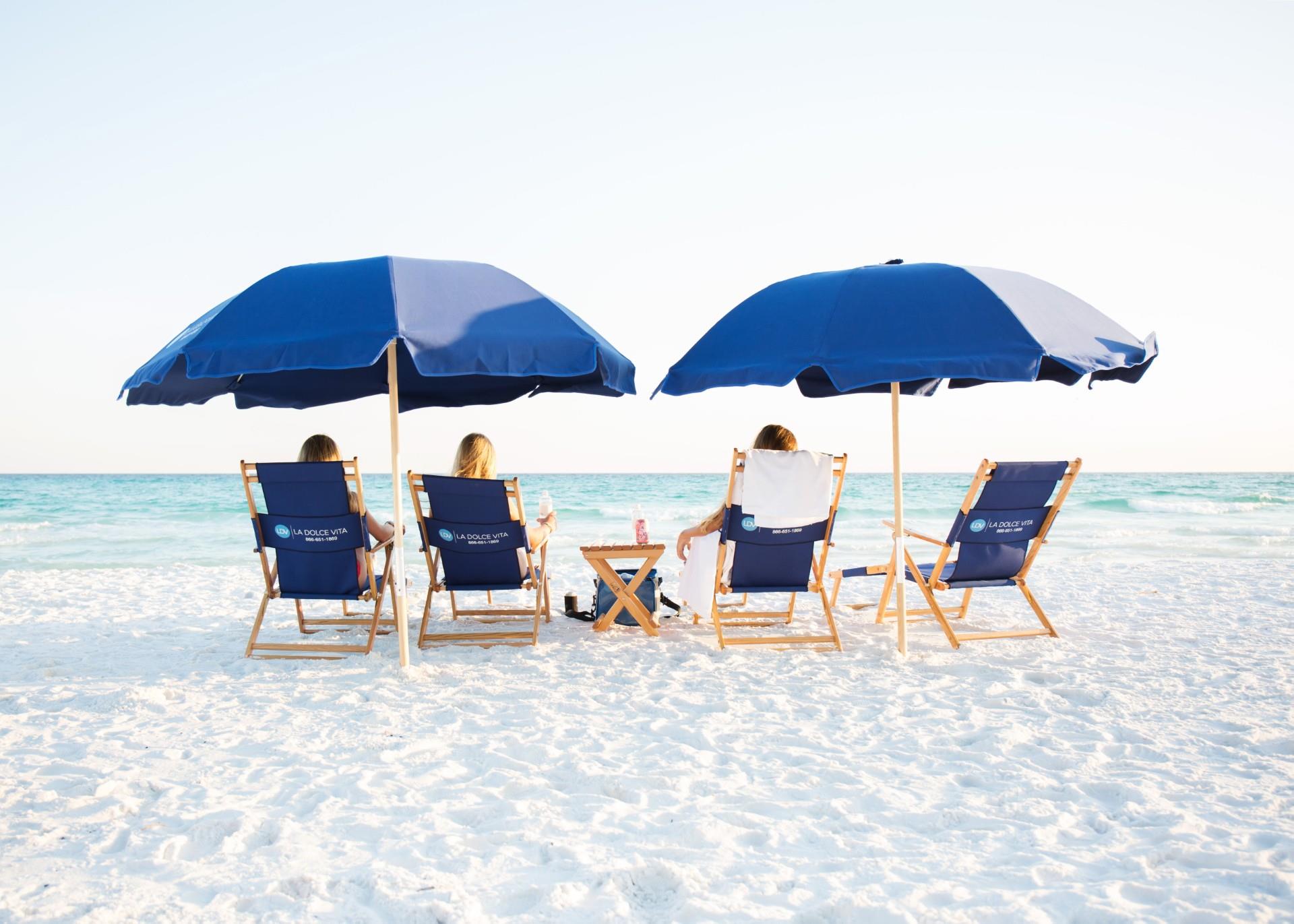 Seasonal Beach Service of 4 Chairs and 2 Umbrellas Included March 1Nov 30