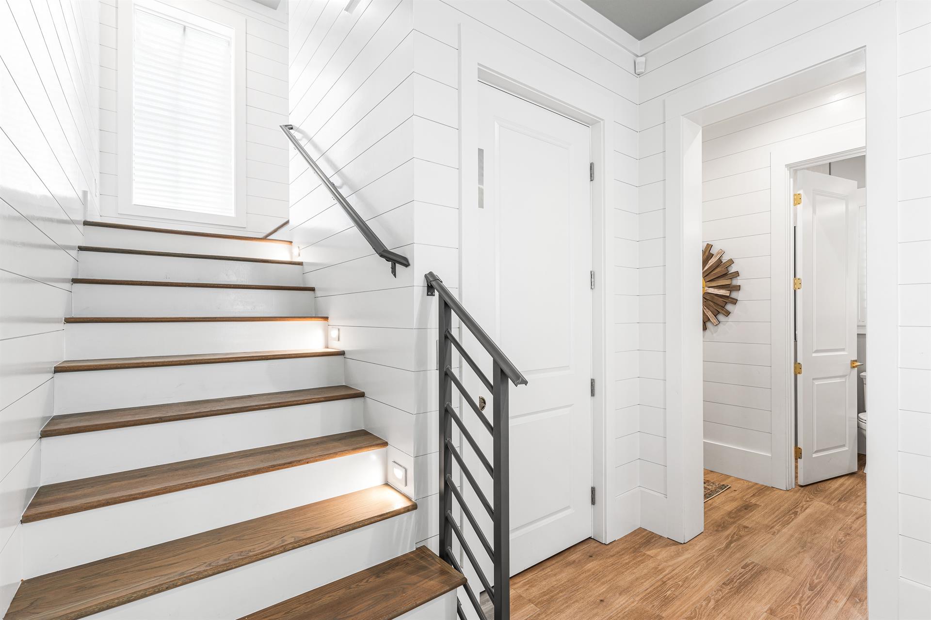 First Floor Elevator and Stairs