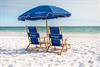 Seasonal beach service of 2 chairs set up daily. March 1Nov 30