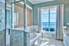 Large Master Bathroom w Beach Front Views, Soaking Tub and Walk In Shower