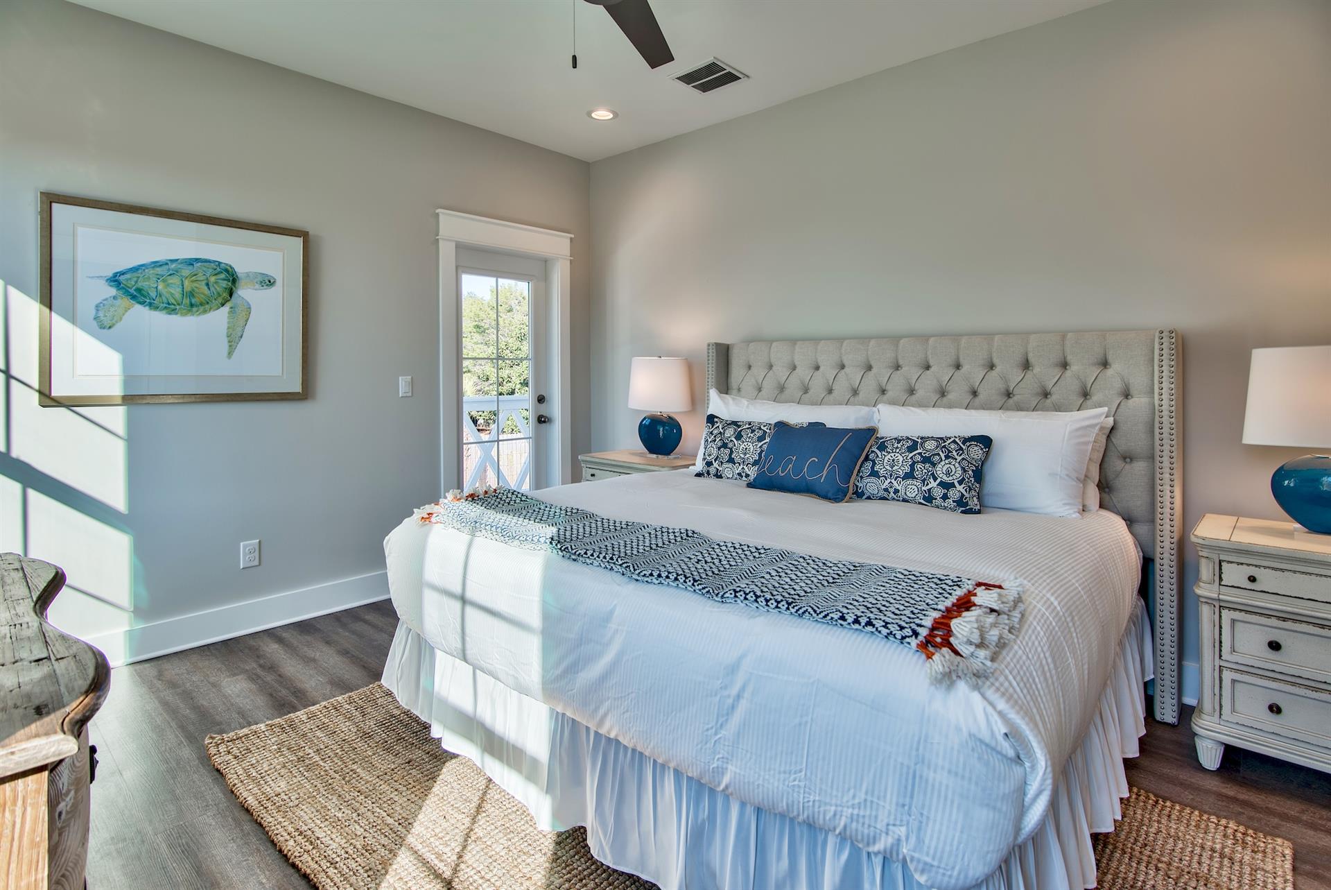 2nd Floor King Bedroom w Private Bath Walk In Shower