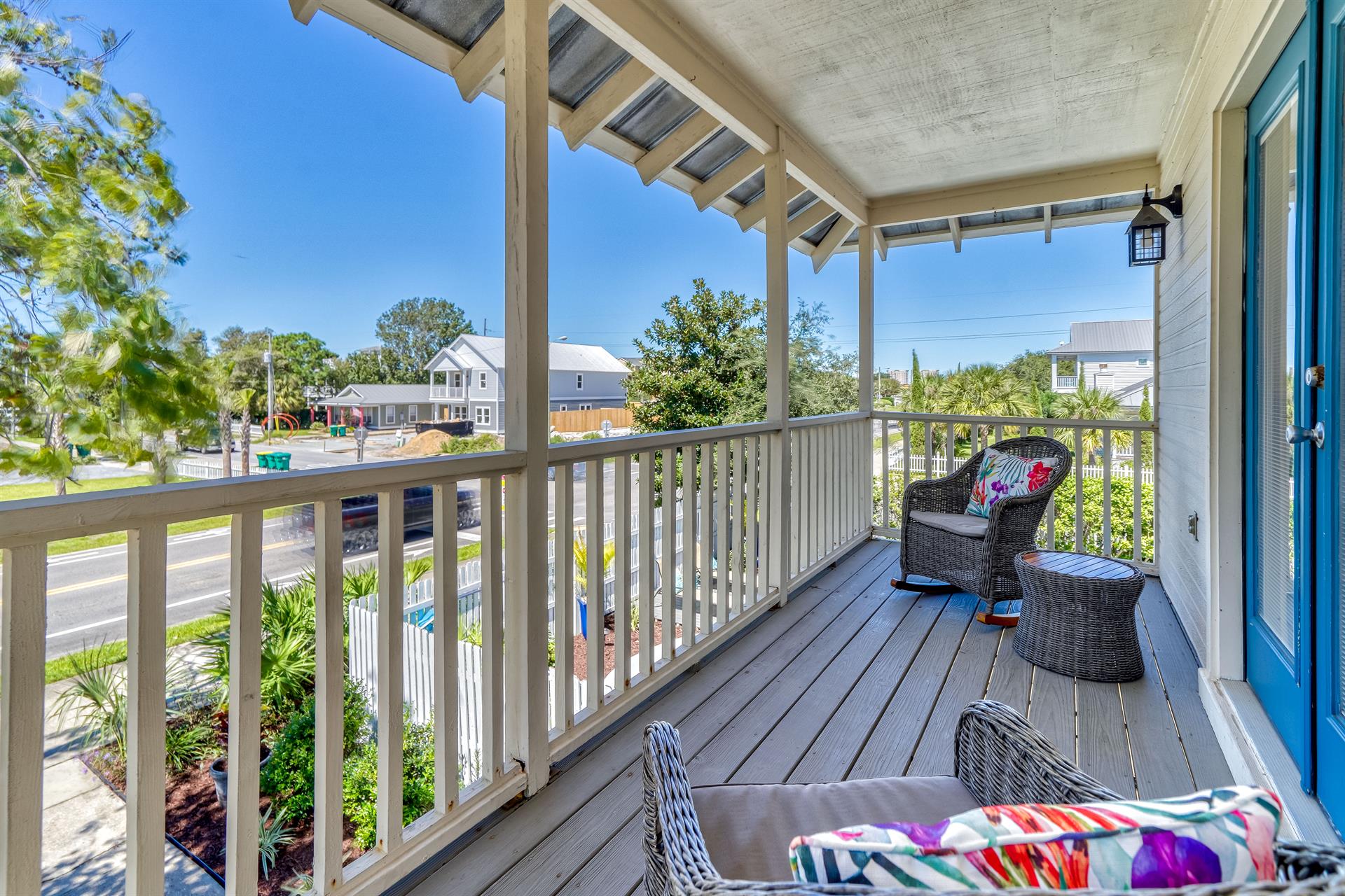 2nd Floor Balcony Outside King Bedroom