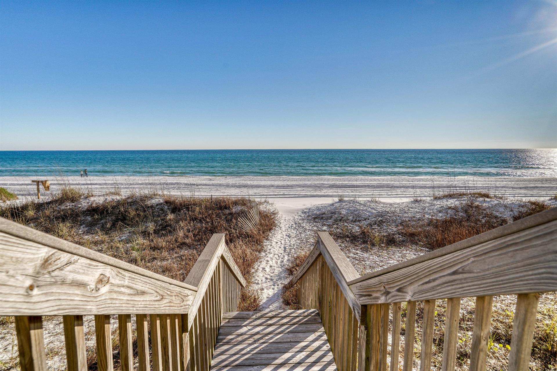This is your direct beach access  Outdoor Shower Available After A Day in the Sand