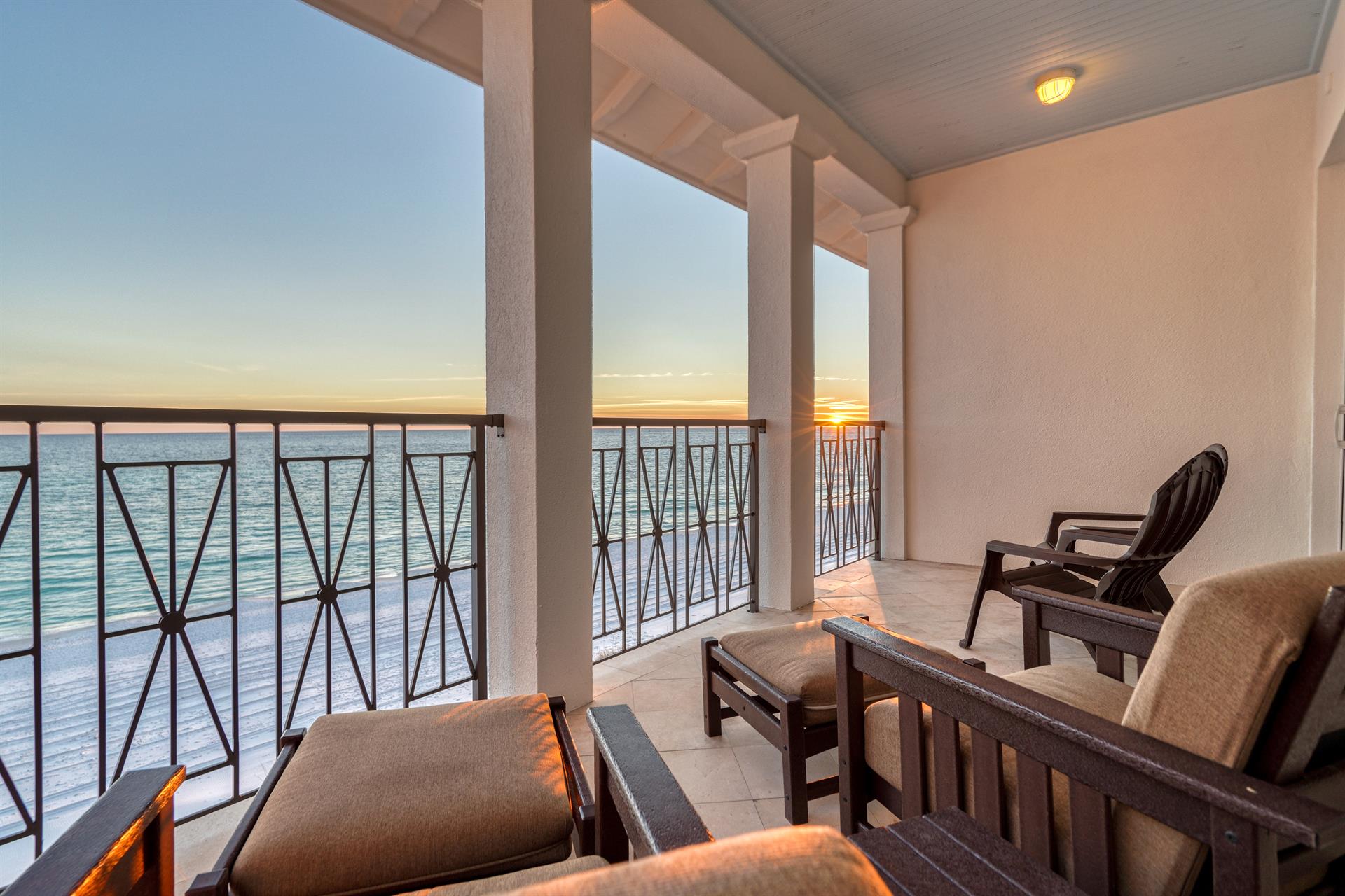 3rd Floor King Primary Balcony with Amazing Beach Views