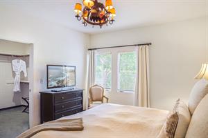California King Bed in Second Bedroom on First Floor