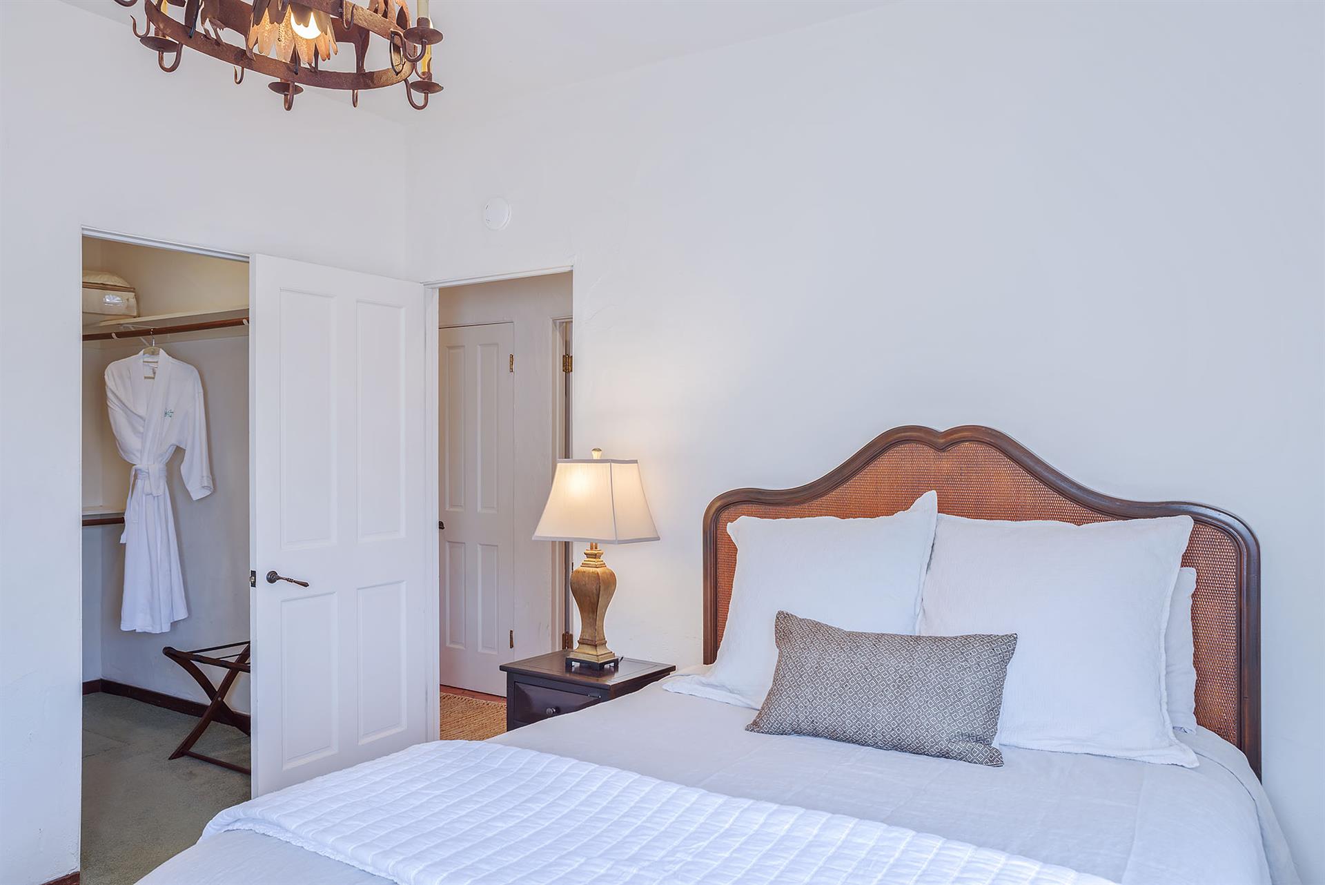 Third Bedroom has a Queen Bed and WalkIn Closet