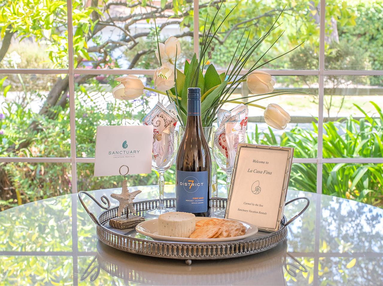 Wine and Cheese to Welcome You