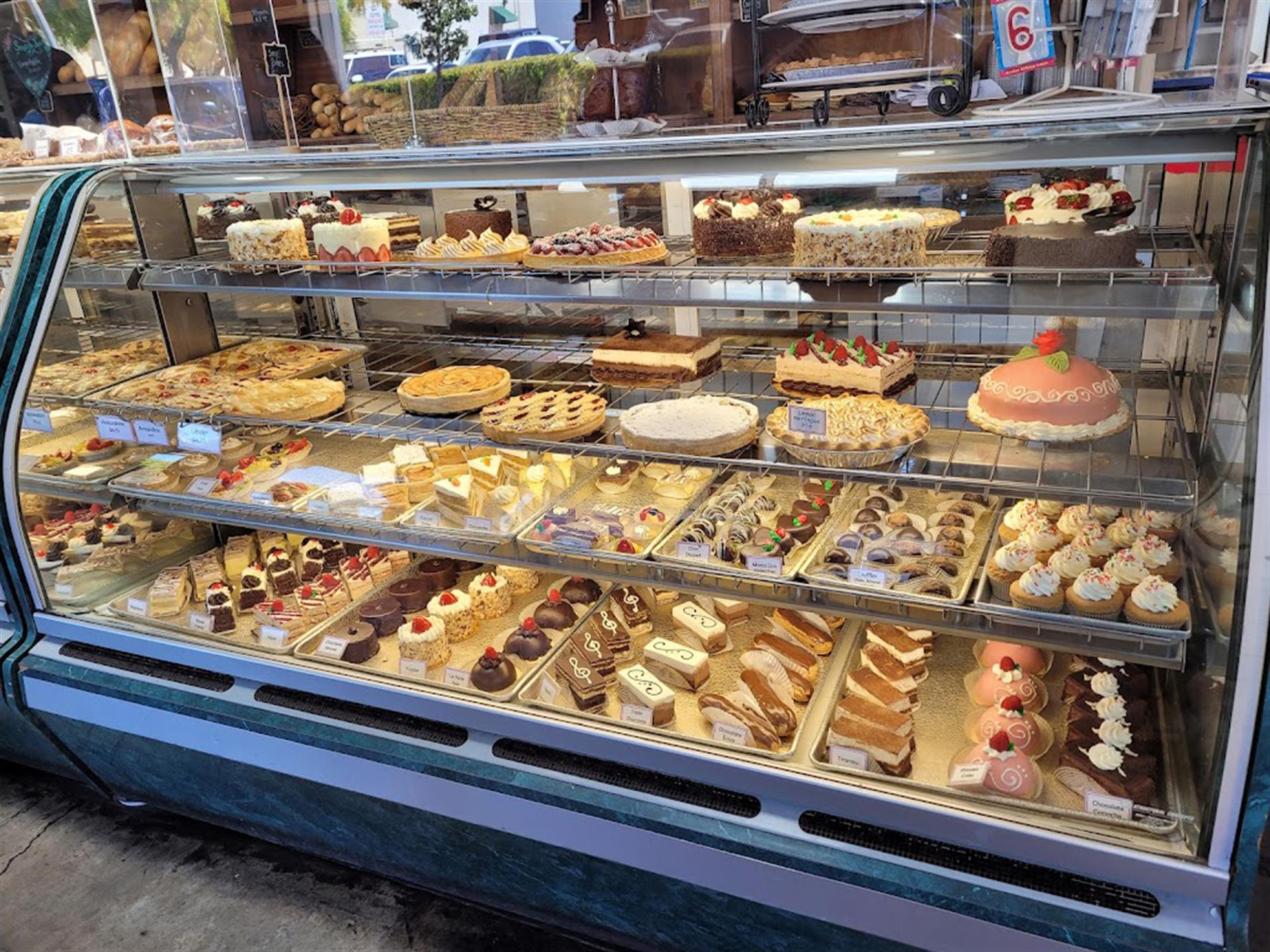 Stop by the bakery for pastries to bring back to your Monterey vacation rentals.